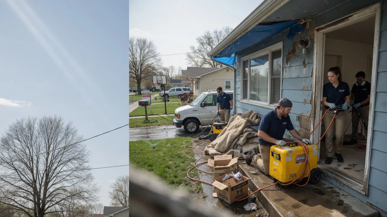 Basement Flood Cleanup in Festus, MO near me